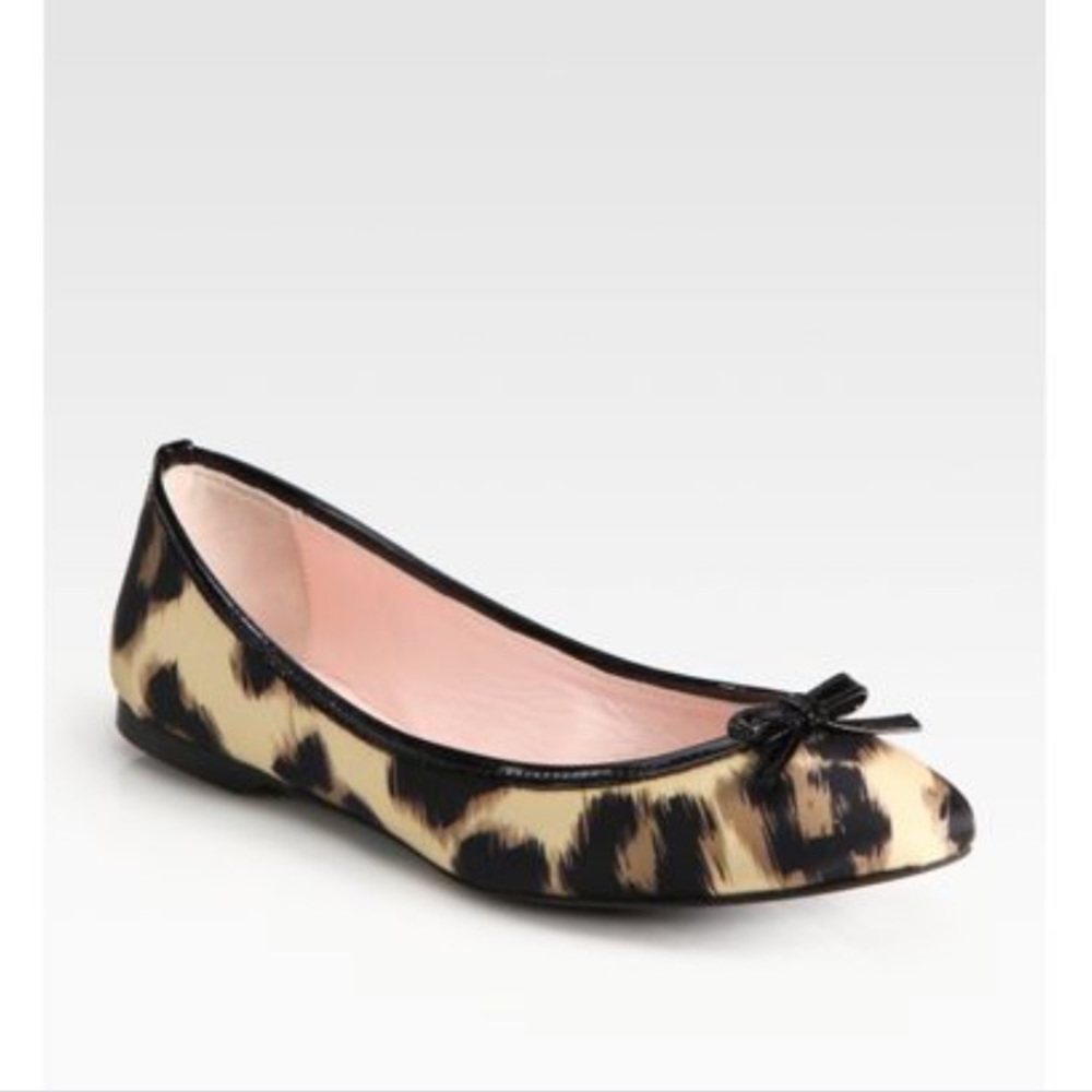RED Valentino Leopard Ballerina Flat Shoe NEW!